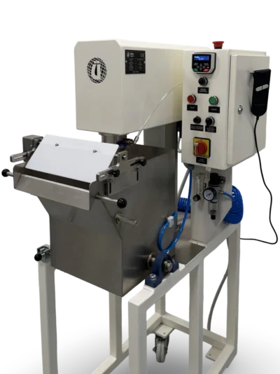 Unal laboratory flotation machine 30L front right view with control panel and flotation cell