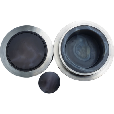 agate jar for vibratory disc mill and pulverising mill