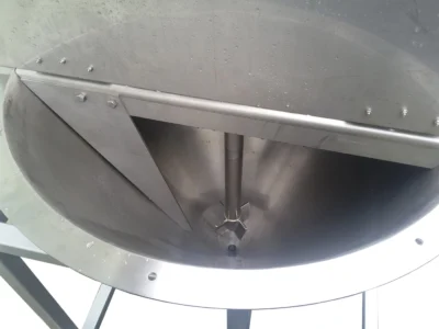 impeller and agitator of mixing tank