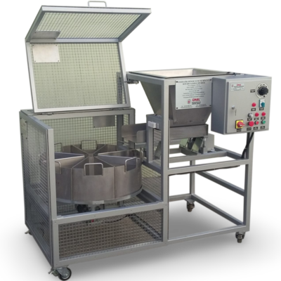 Industrial Version of Rotary Sample Divider Cover Open