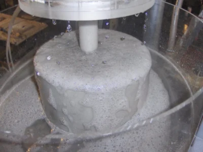 jamesson column flotation in action froths