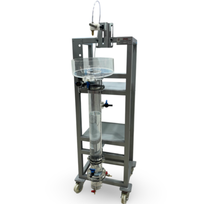 laboratory and pilot scale column flotation