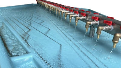 Gemini shaking table concentrating table gemini gt-1000 in action