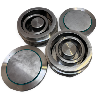 WC Tungsten Carbide grinding sets for vibratory disc mill (pulverizer disc mill)