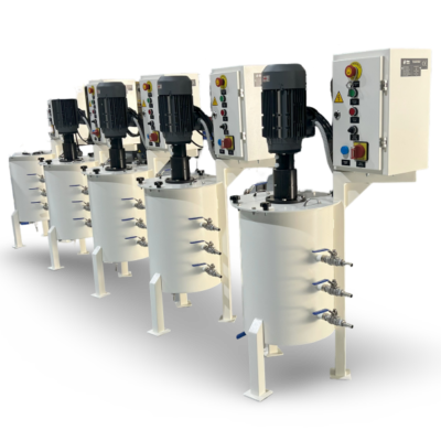 Ünal Engineering stainless steel mixing tank product range - 30L, 60L and custom-made models