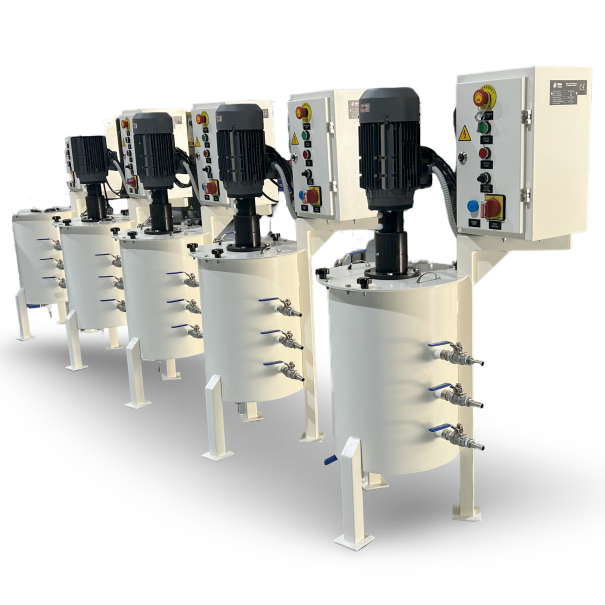Ünal Engineering stainless steel mixing tank product range - 30L, 60L and custom-made models